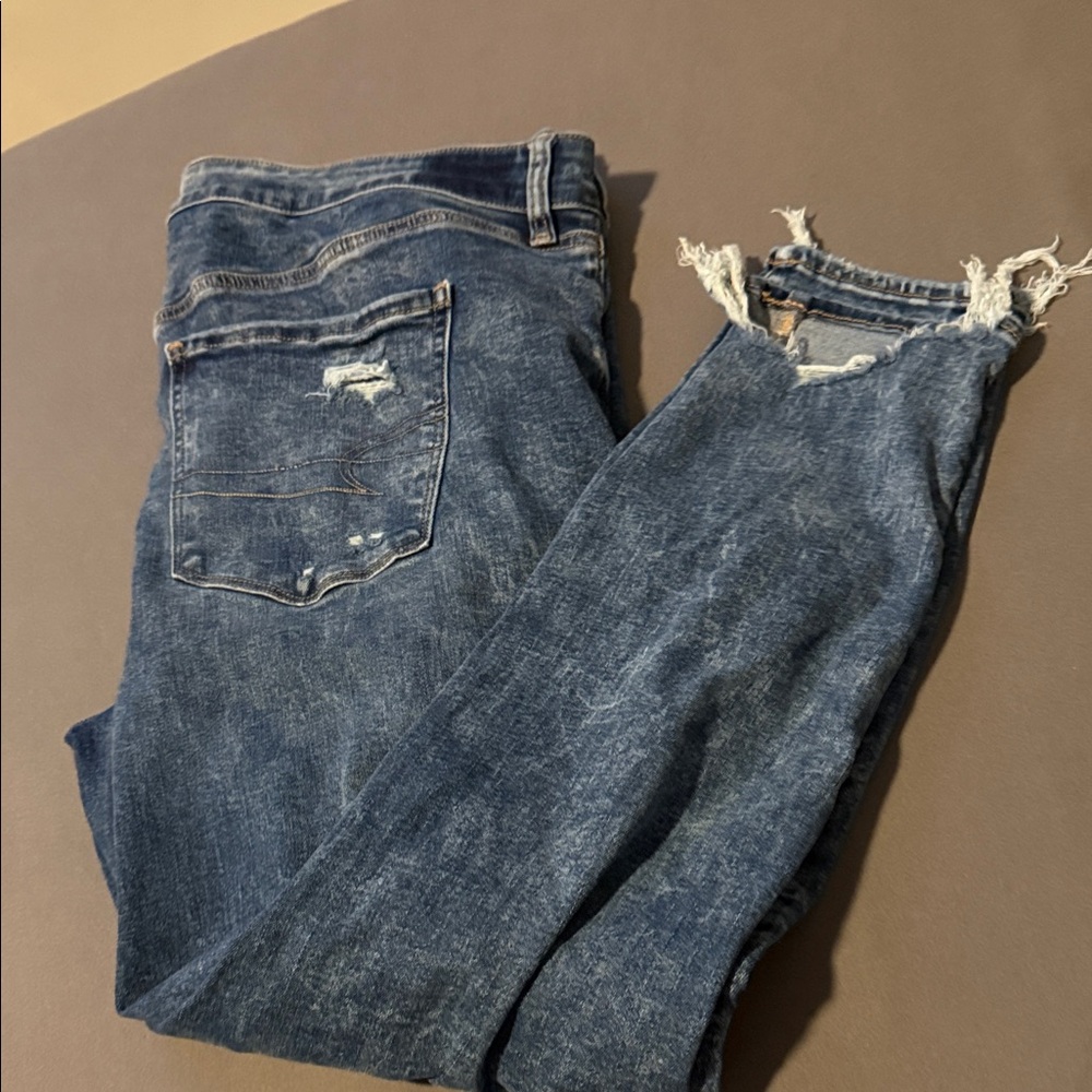 American Eagle Outfitters Blue Skinny Jeans